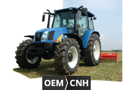 Imagen de un tractor que indica que hay recambios originales disponibles para maquinaria Ford/New Holland, John Deere y Case IH